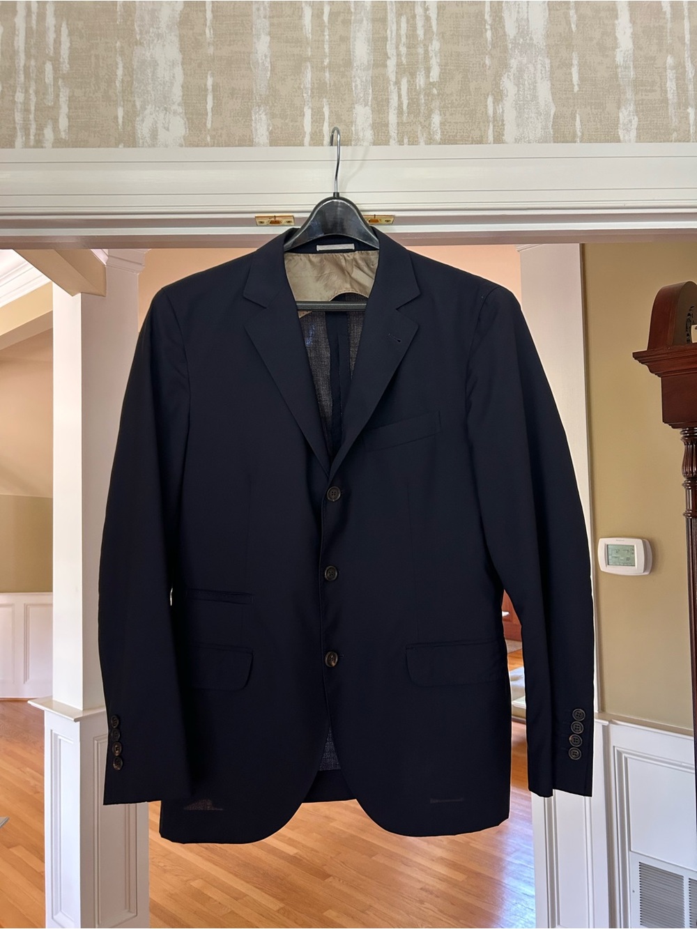 BRUNELLO CUCINELLI Navy Sport Coat Size US 40/IT 50